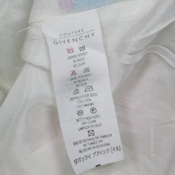 Givenchy Couture Vibrant Color Abstract Jacket 42 - Picture 7 of 7